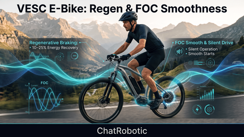 VESC E-Bike Tuning Guide: FOC Smoothness & Variable Regen