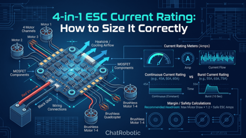 4-in-1 ESC Current Rating: How to Size It Correctly