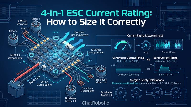 4-in-1 ESC Current Rating: How to Size It Correctly