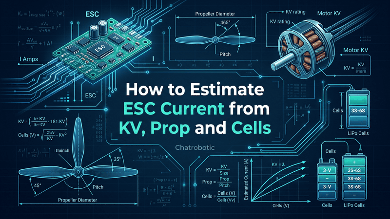 How to Estimate ESC Current from KV, Prop and Cells