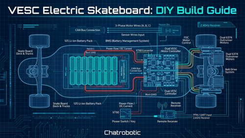 VESC Electric Skateboard DIY Guide: Build & FOC Tuning