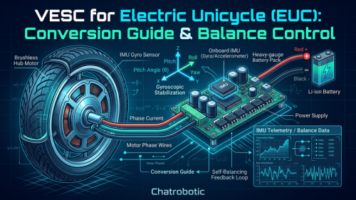 VESC Electric Unicycle Conversion: High-Voltage Controller Guide