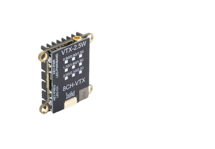 VTX 2.0G/2.1GHZ/2.2GHZ-1W/1.6W/2W/2.5W/3W Video Transmitter
