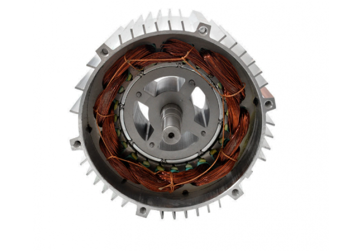140-Type Brushless Center Differential Motor — 1500–3500 W (5-Hole, 18-Tooth)